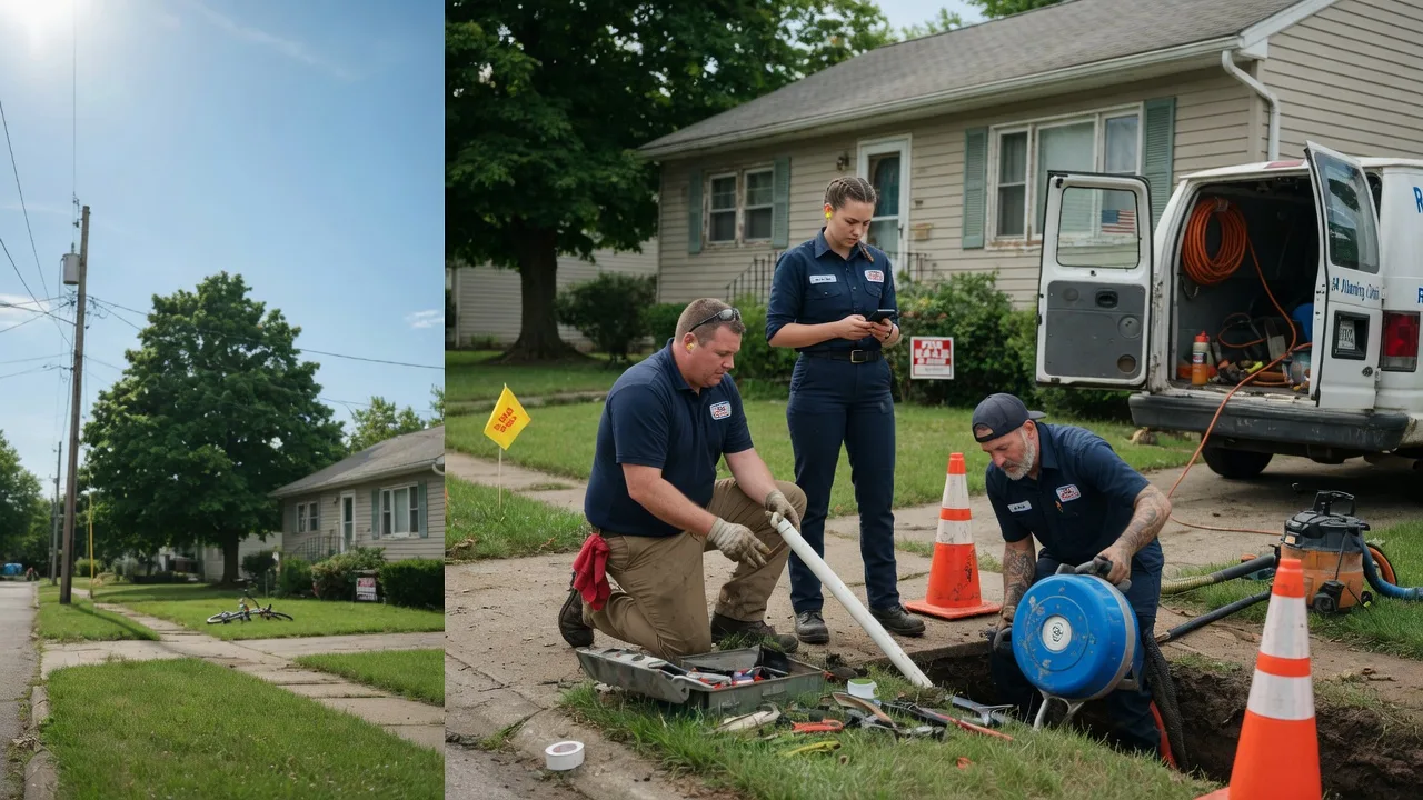 Sewer Line Repair in Saint Jacob, IL near me